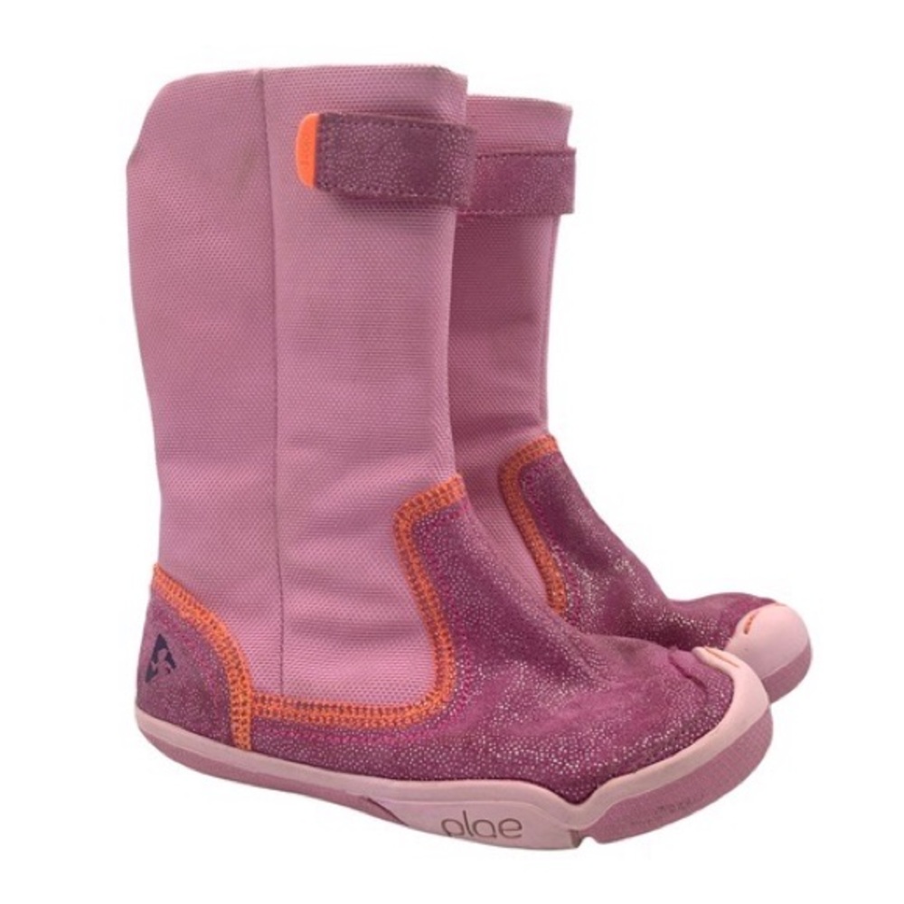 Plae Waterproof Shimmer Pink Boots